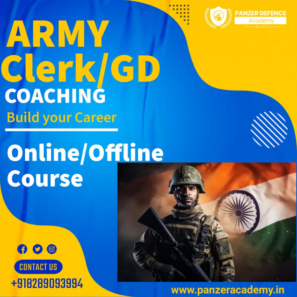 Indian Army clerk/gd