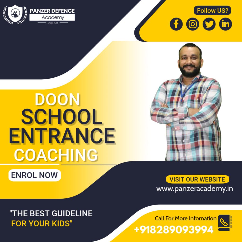 Doon School Entrance Exam Coaching